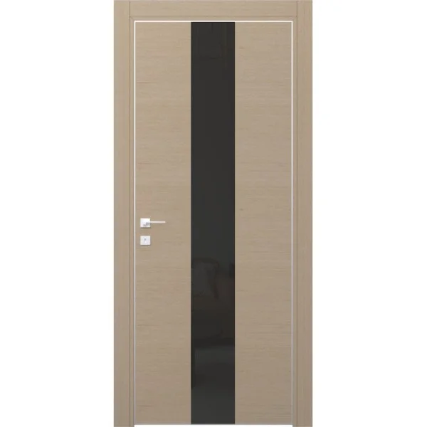 Двері Dooris GLASS WOOD GW09 шпон